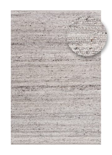 Håndvævet tæppe KM Home Passion 160x230 cm Grå - Grå - Tekstiler - Tæpper - Moderne tæppe - Uldtæppe