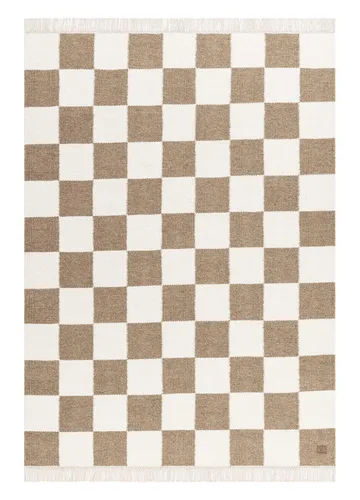 Håndvævet tæppe Nordic Check 140x200 cm