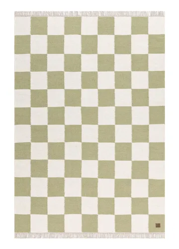 Håndvævet tæppe Nordic Check 160x230 cm