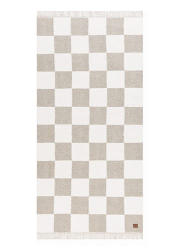 Håndvævet tæppe Nordic Check 75x200 cm
