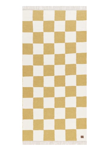 Håndvævet tæppe Nordic Check 75x200 cm