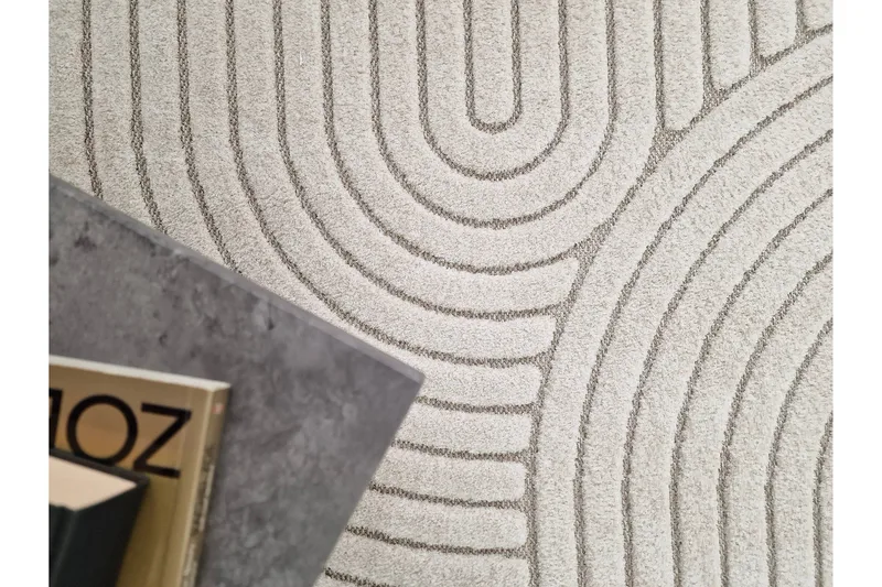 Halder Wiltontæppe 240x340 cm Rektangulær - Beige - Tekstiler - Tæpper - Moderne tæppe - Wiltontæpper