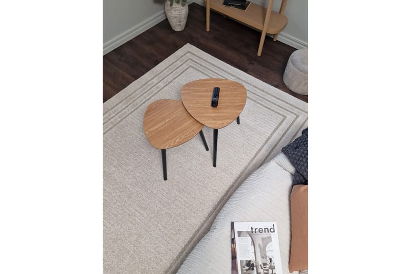 Halder Wiltontæppe 280x380 cm Rektangulær - Beige - Tekstiler - Tæpper - Moderne tæppe - Wiltontæpper