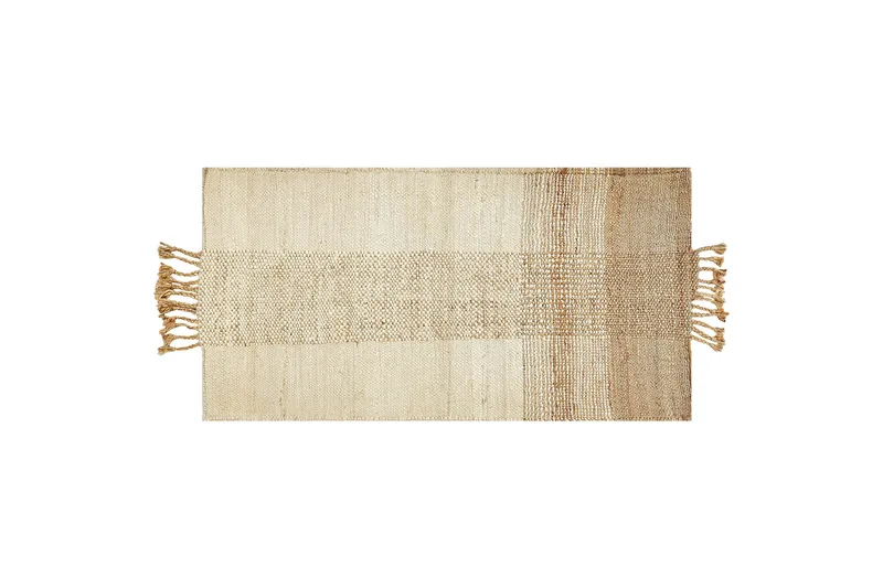 Hamzalar Jutetæppe 80x150 cm, Beige
