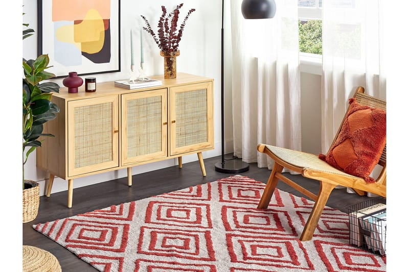 Haskoy Ryetæppe 160x230 cm - Sort/hvid - Tekstiler - Tæpper - Moderne tæppe - Ryatæpper