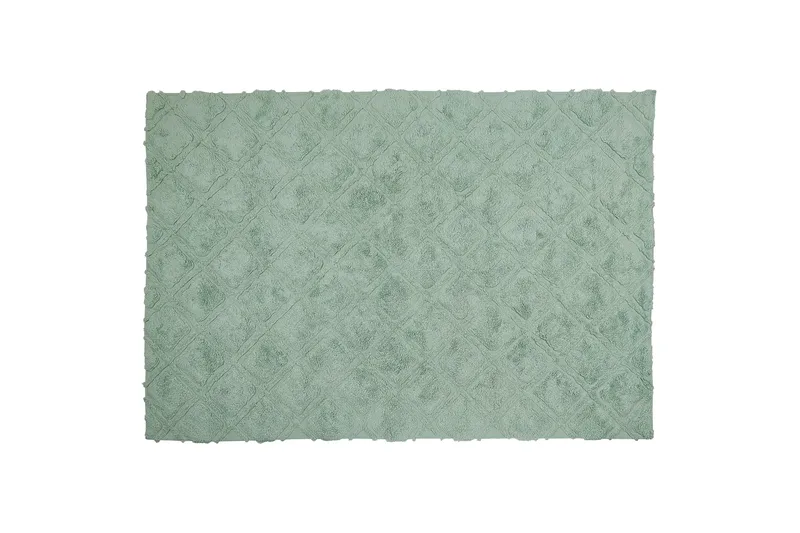 Hatay Ryetæppe 140x200 cm, Grøn