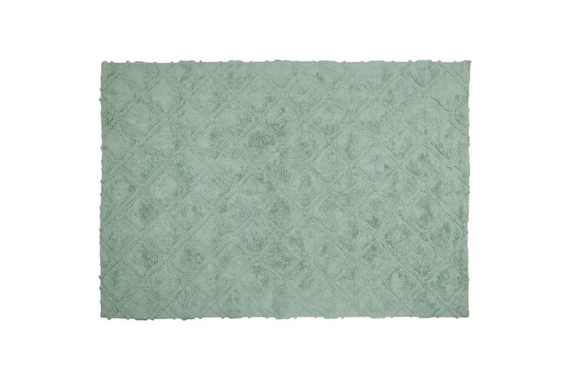 Hatay Ryetæppe 160x230 cm - Grøn - Tekstiler - Tæpper - Moderne tæppe - Ryatæpper
