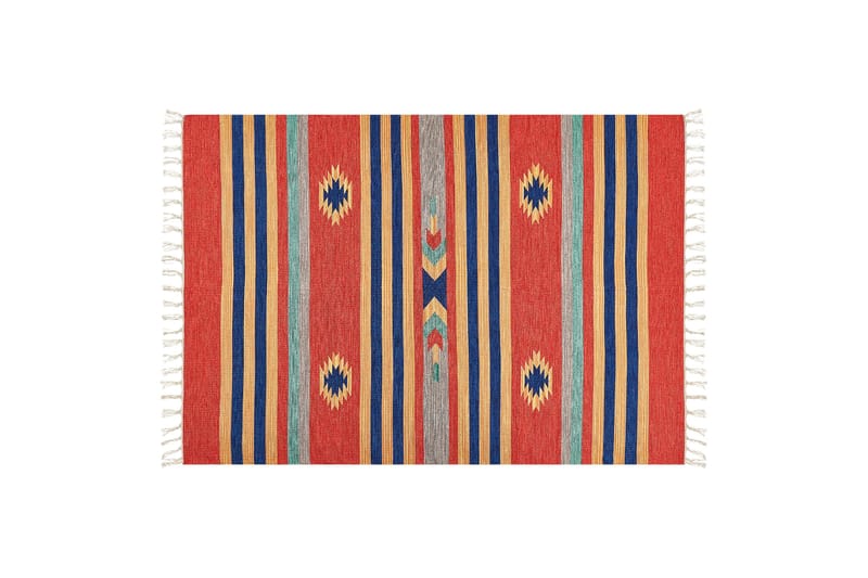 Hatis Bomuldstæppe 140x200 cm, Blå