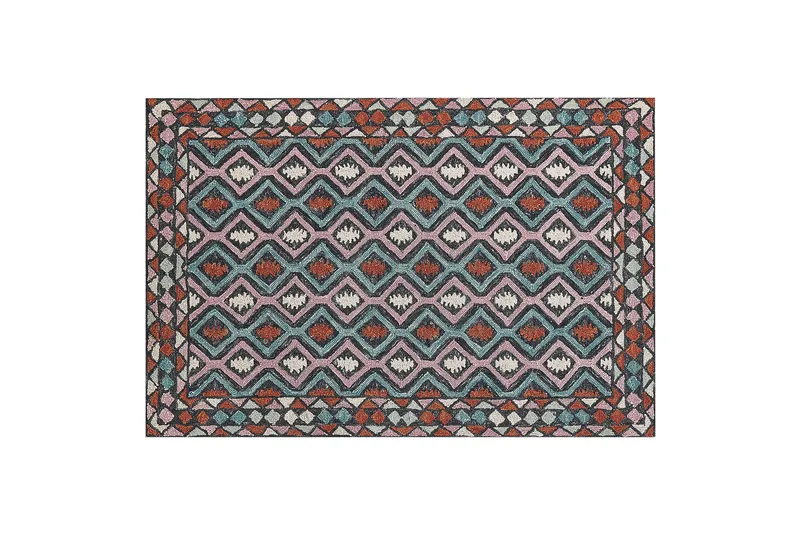 Haymana Uldtæppe 140x200 cm, Blå