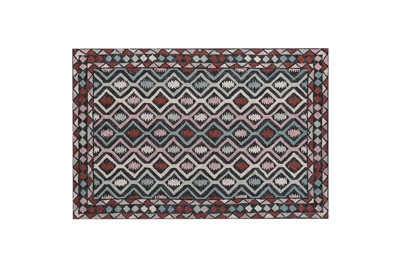 Haymana Uldtæppe 160x230 cm, Blå