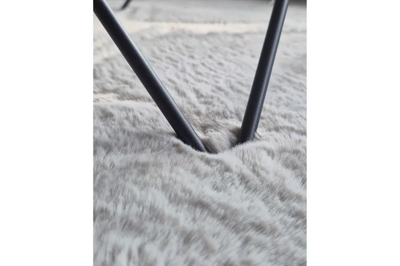 Heaven Deluxe Tæppe 140x200 cm - Grå - Tekstiler - Tæpper - Moderne tæppe - Ryatæpper