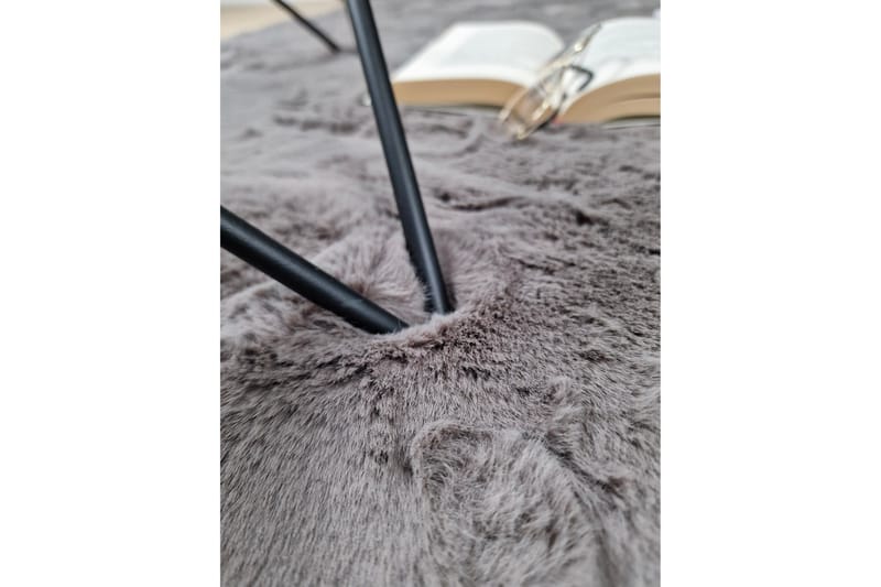 Heaven Deluxe Tæppe 160x230 cm - Charcoal - Tekstiler - Tæpper - Moderne tæppe - Ryatæpper