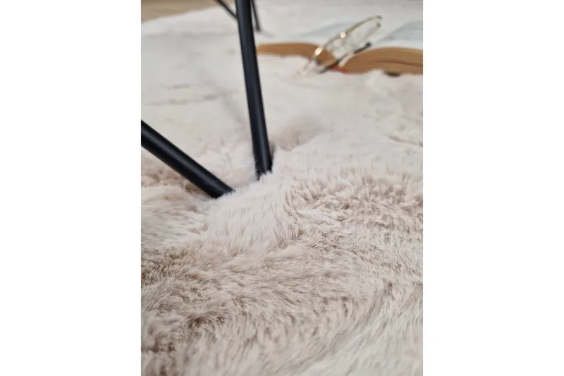 Heaven Deluxe Tæppe 160x230 cm - Natur - Tekstiler - Tæpper - Moderne tæppe - Ryatæpper