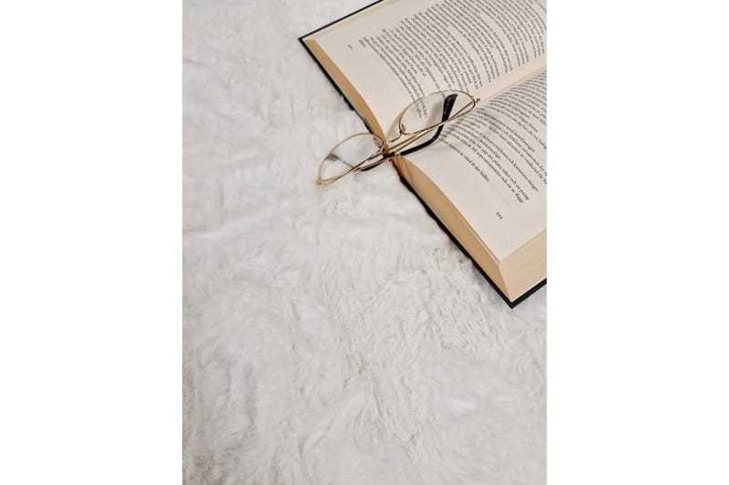 Heaven Deluxe Tæppe 240x340 cm - Hvid - Tekstiler - Tæpper - Moderne tæppe - Ryatæpper