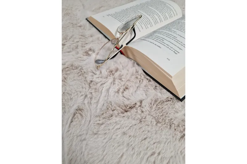 Heaven Deluxe Tæppe 240x340 cm - Natur - Tekstiler - Tæpper - Moderne tæppe - Ryatæpper