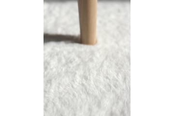 Heaven Stor Rektangulær Ryamåtte & Luggmåtte 240x340 cm - Hvid - Tekstiler - Tæpper - Moderne tæppe - Ryatæpper