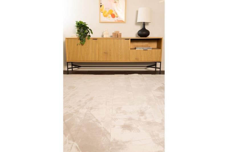 Heaven Trend Maskinvævet tæppe 160x230 cm - Grå - Tekstiler - Tæpper - Moderne tæppe - Wiltontæpper