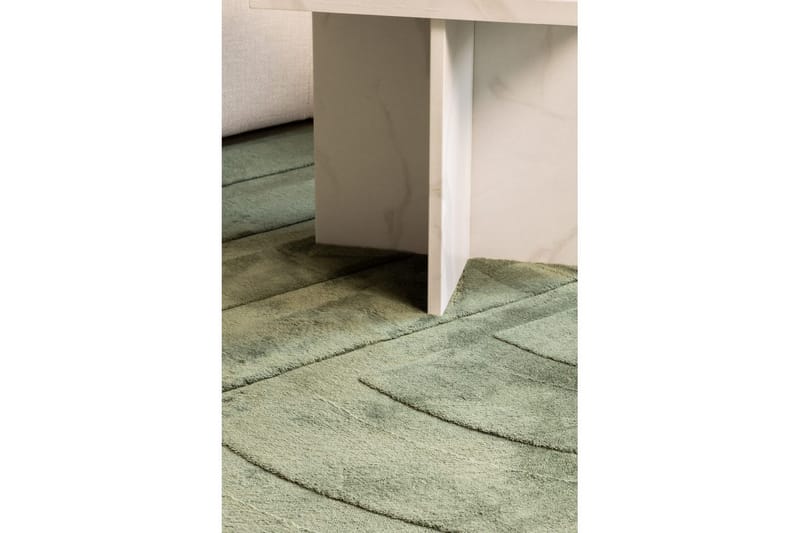 Heaven Trend Maskinvævet tæppe 160x230 cm - Grøn - Tekstiler - Tæpper - Moderne tæppe - Wiltontæpper