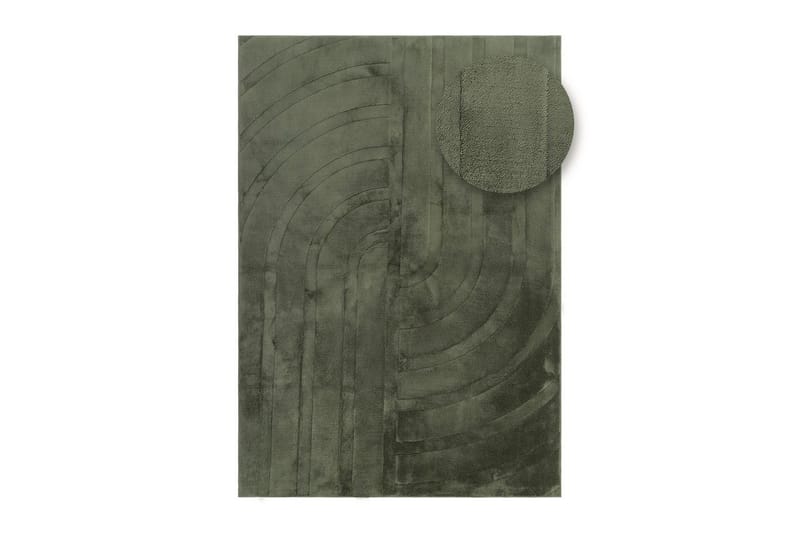 Heaven Trend Maskinvævet tæppe 200x290 cm - Grøn - Tekstiler - Tæpper - Moderne tæppe - Wiltontæpper