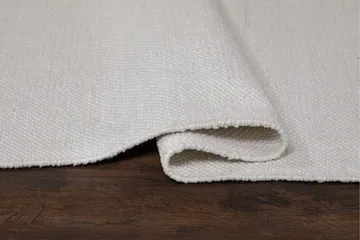 Hemsero Bomuldstæppe 160x230 cm - Hvid - Tekstiler - Tæpper - Moderne tæppe - Bomuldstæpper