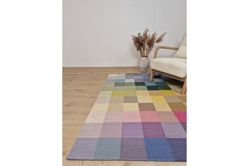 Hiromasa Uldtæppe 200x300 cm Rektangulær - Flerfarvet - Tekstiler - Tæpper - Moderne tæppe - Uldtæppe