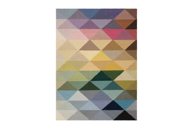 Hiromasa Uldtæppe 240x340 cm Rektangulær, Flerfarvet