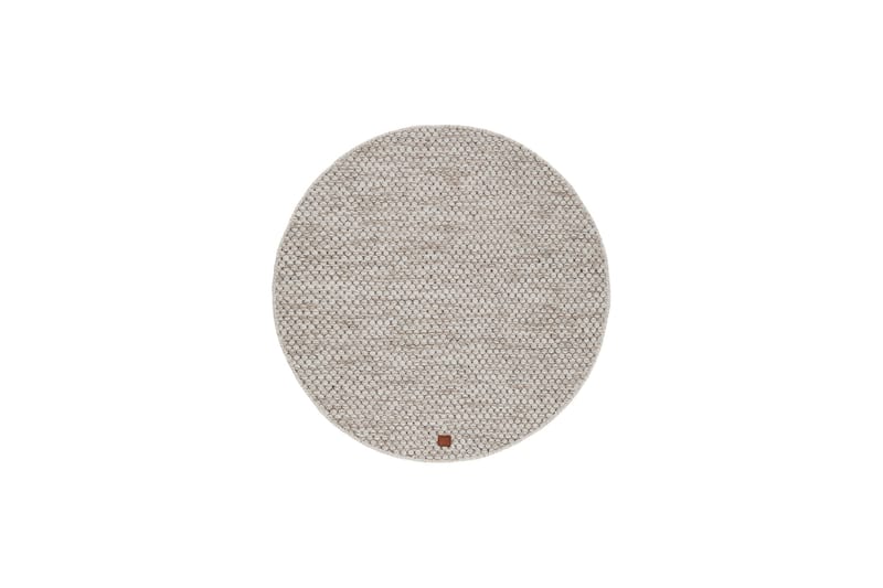 Hury Uldtæppe Ø240 cm Rund, Creme