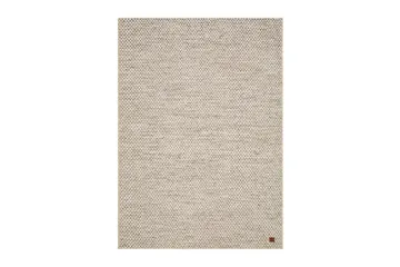 Hury Uldtæppe 160x230 cm - Creme - Tekstiler - Tæpper - Moderne tæppe - Uldtæppe