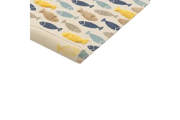 Ipuh Bomuldstæppe 80x150 cm - Beige - Tekstiler - Børnetekstiler - Børnetæpper