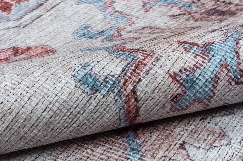 Jaismeen Wiltontæppe 80x200 cm Oval - Flerfarvet - Wiltontæpper - Mønstrede tæpper