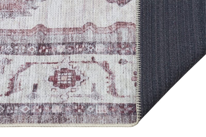 Jaismeen Wiltontæppe 80x200 cm Oval - Marsala - Wiltontæpper - Mønstrede tæpper