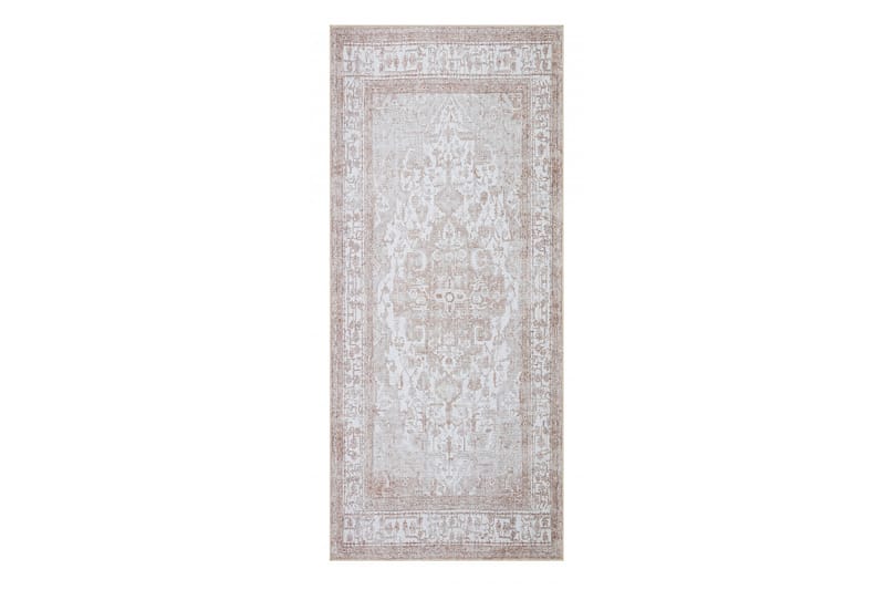 Jaismeen Wiltontæppe 80x200 cm Oval - Natur - Tekstiler - Tæpper - Moderne tæppe - Wiltontæpper