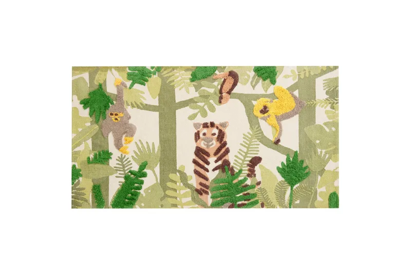 Janhto Bomuldstæppe 80x150 cm, Grøn