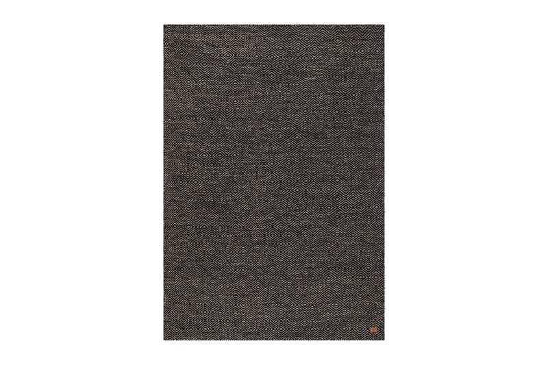 Junna Uldtæppe 300x400 cm Rektangulær, Sort/Hvid