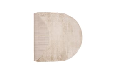 Walter Jute tæppe 240x340 cm Oval - Beige - Tekstiler - Tæpper - Moderne tæppe - Jutemåtter & hampemåtter
