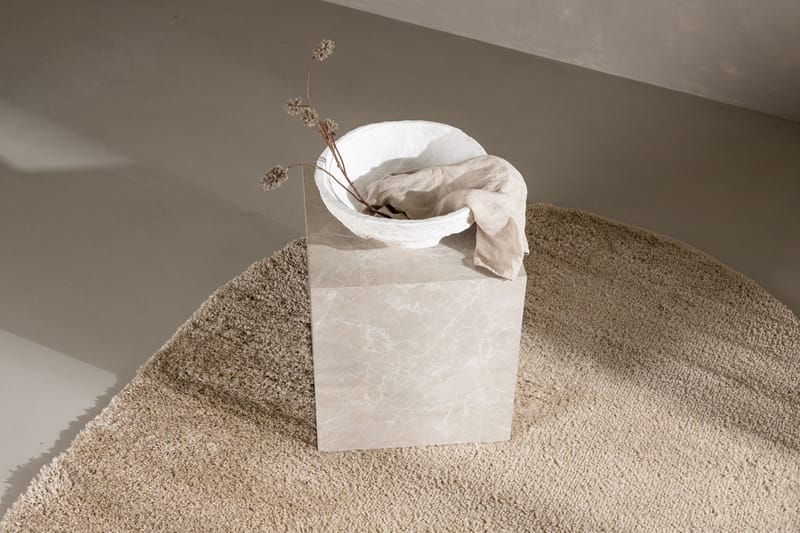 Walter Jute tæppe 240x340 cm Oval - Beige - Tekstiler - Tæpper - Moderne tæppe - Jutemåtter & hampemåtter