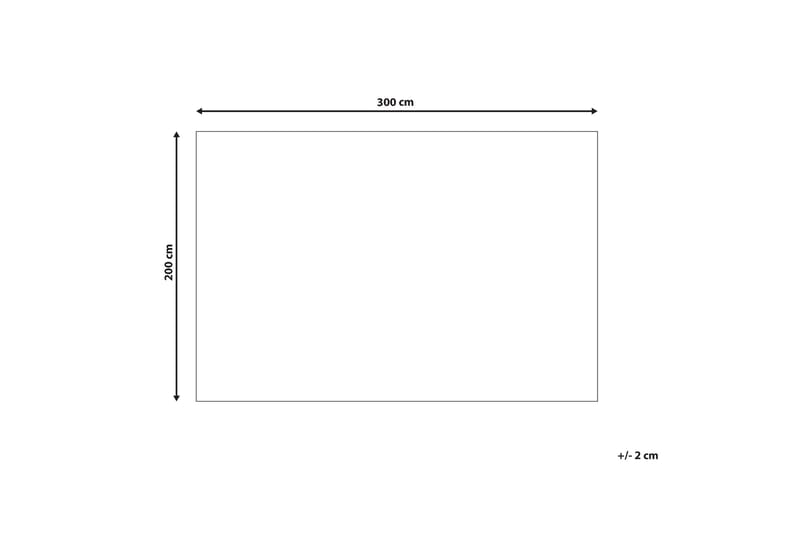 Kansu Bomuldstæppe 200x300 cm - Blå - Tekstiler - Tæpper - Moderne tæppe - Bomuldstæpper