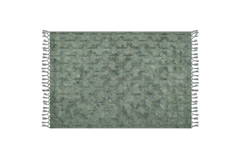 Kars Ryetæppe 160x230 cm, Grøn