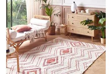 Kastamonu Ryetæppe 160x230 cm - Beige - Tekstiler - Tæpper - Moderne tæppe - Bomuldstæpper