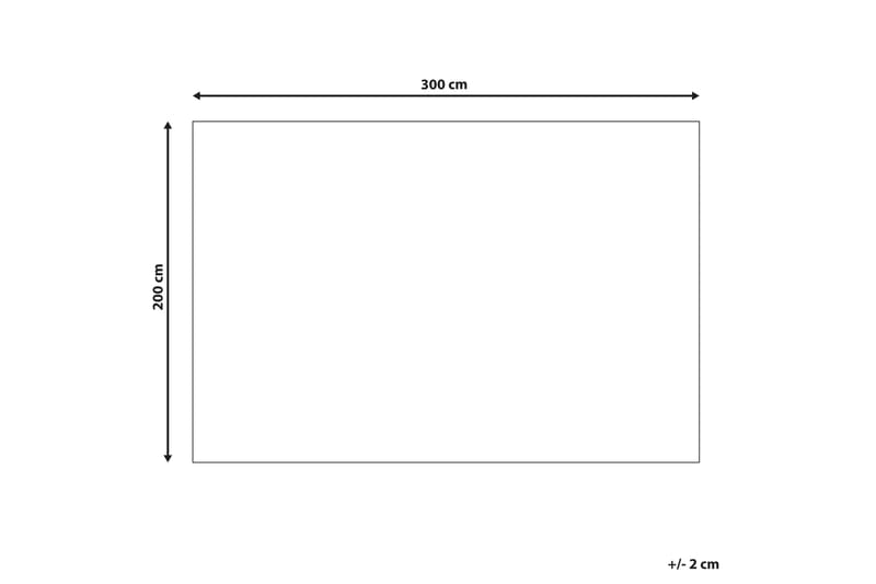 Katra Bomuldstæppe 200x300 cm - Gul - Tekstiler - Tæpper - Moderne tæppe - Ryatæpper