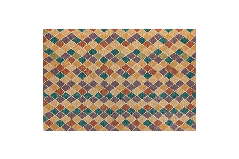 Keskin Uldtæppe 160x230 cm - Beige - Tekstiler - Tæpper - Moderne tæppe - Uldtæppe