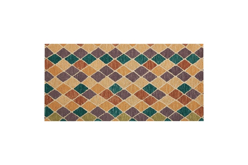 Keskin Uldtæppe 80x150 cm, Beige