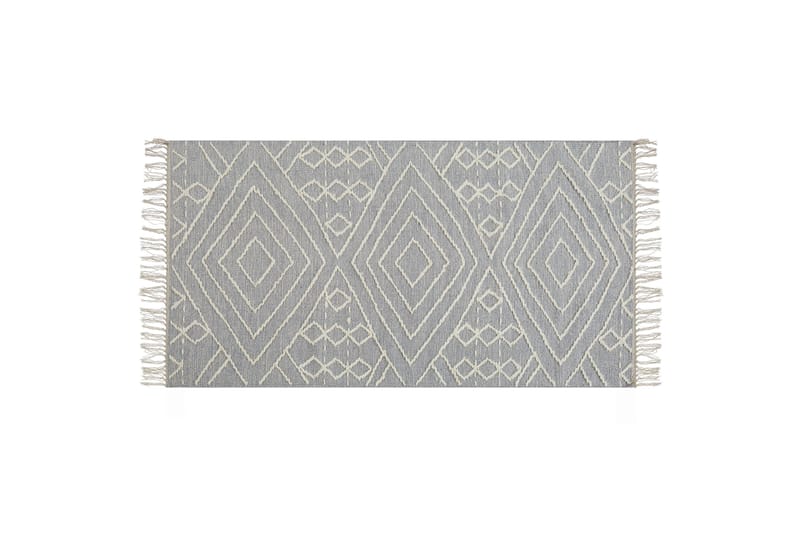 Khenifra Bomuldstæppe 80x150 cm, Grå