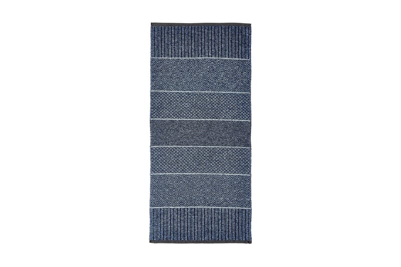 Alice Måtte Mix 70x200 PVC/Bomuld/Polyester Blå - Horredsmattan - Tekstiler - Tæpper - Moderne tæppe - Kludetæpper