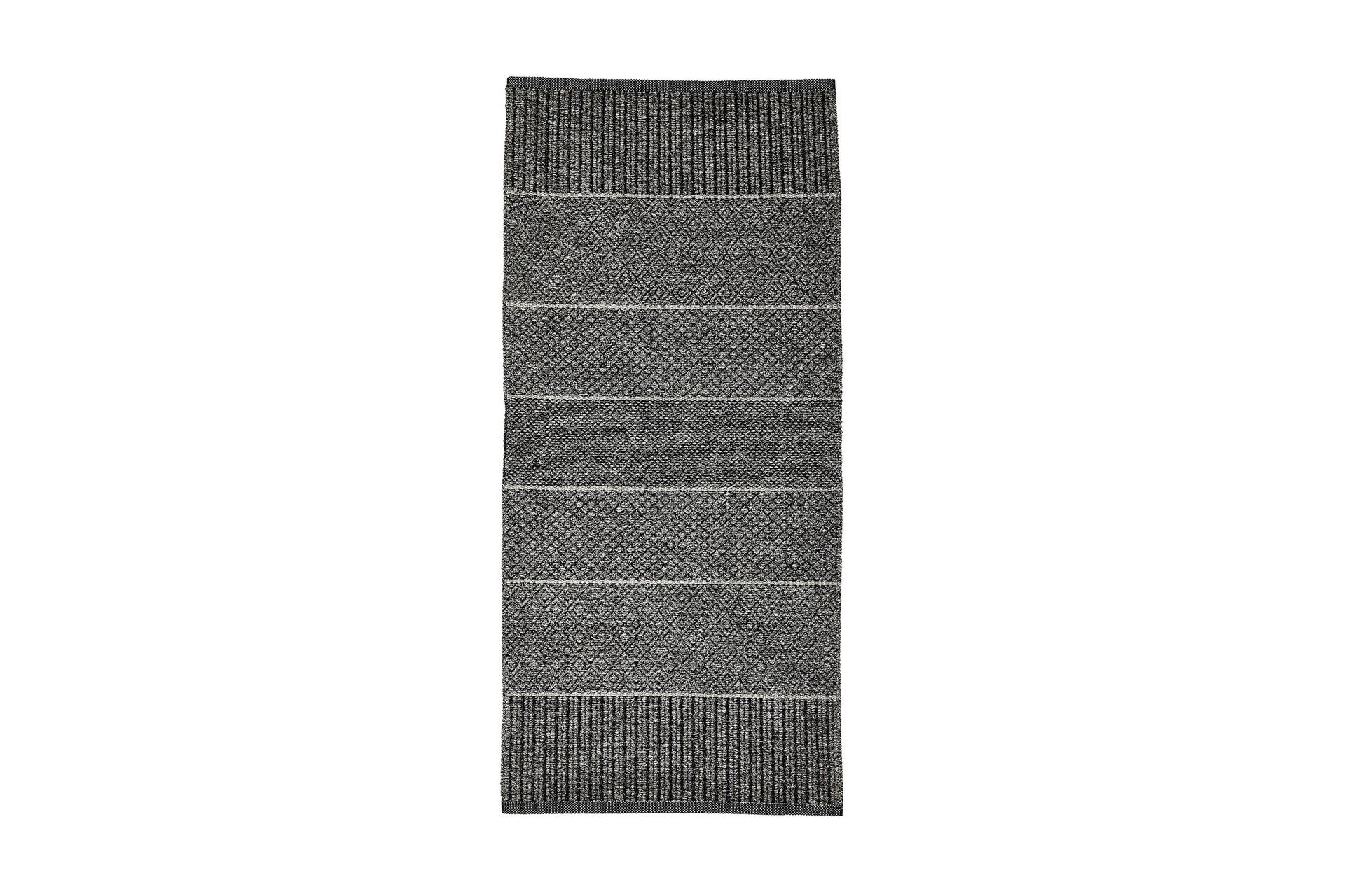 Alice Måtte Mix 70x300 PVC/Bomuld/Polyester Grafit - Horredsmattan - Tekstiler - Tæpper - Moderne tæppe - Kludetæpper