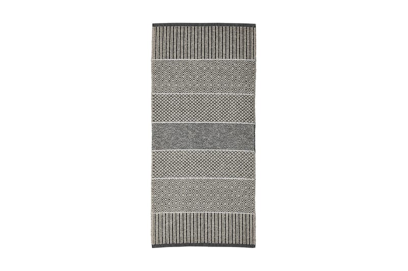 Alice Tæppe Mix 150x150 cm PVC/Bomuld/Polyester Hørfarvet - Horredsmattan - Tekstiler - Tæpper - Moderne tæppe - Kludetæpper
