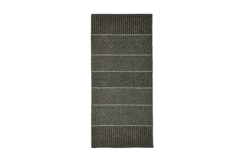 Alice Tæppe Mix 70x150 cm PVC/Bomuld/Polyester Oliven - Horredsmattan - Tekstiler - Tæpper - Moderne tæppe - Kludetæpper