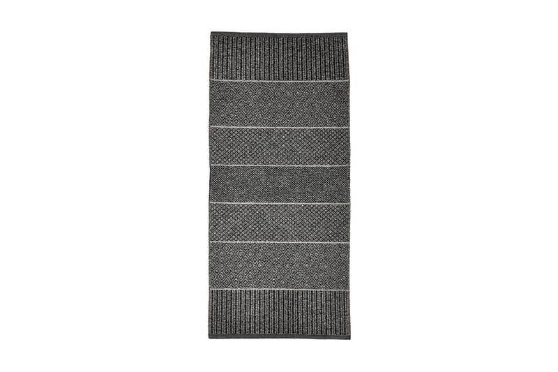 Alice tæppe Mix 70x250 PVC / bomuld / polyester grafit - Horredsmattan - Tekstiler - Tæpper - Moderne tæppe - Kludetæpper