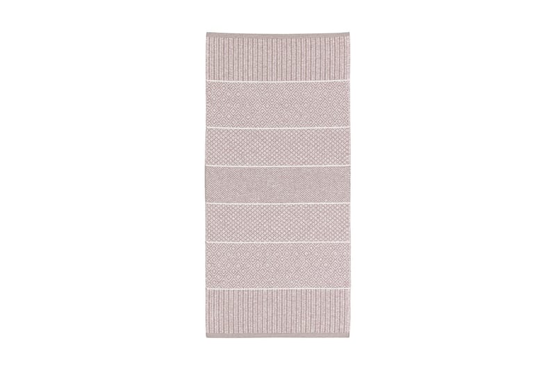 Alice tæppe Mix 70x50 PVC / bomuld / polyester pink - Horredsmattan - Kludetæpper