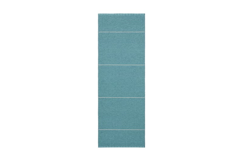 Cleo kludetæppe 70x350 cm Turkis - Horredsmattan - Tekstiler - Tæpper - Moderne tæppe - Kludetæpper